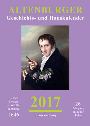 Cover Altenburger Geschichts- und Hauskalender 2017