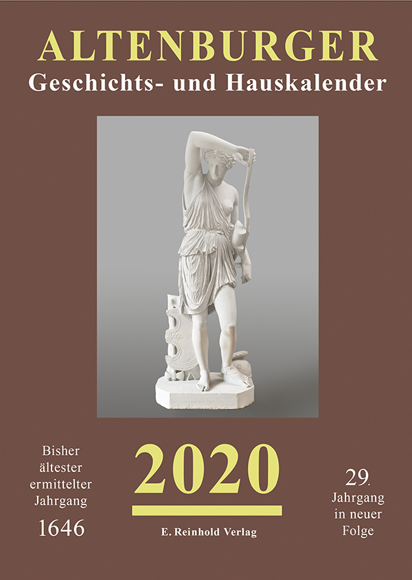 Cover Altenburger Geschichts- und Hauskalender 2020