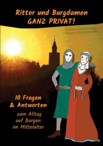 Cover des Kinderbuchs "Ritter und Burgdamen ganz privat!"