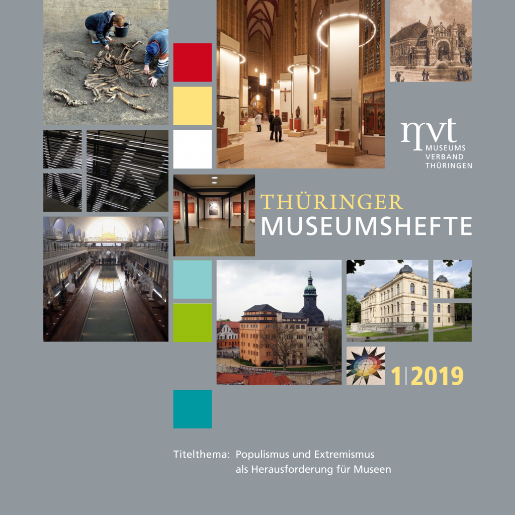 Cover "Thüringer Museumshefte 1/2019"